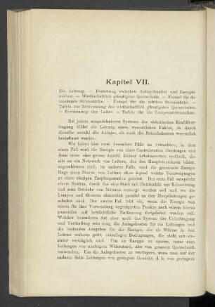 Kapitel VII