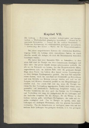 Kapitel VII
