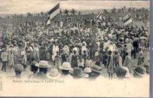 Die Feier zum Kaisergeburtstag in Lome