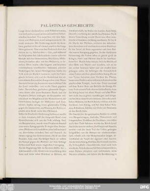 Palästinas Geschichte