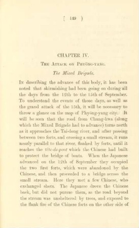 Chapter IV. The attack on Phyöng-yang