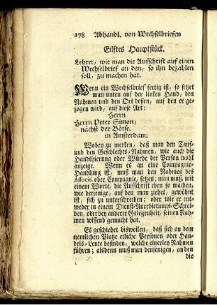 Eilftes Hauptstück.