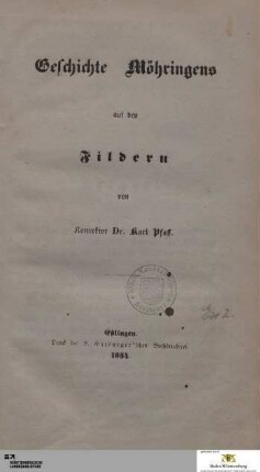 Geschichte Möhringens auf den Fildern