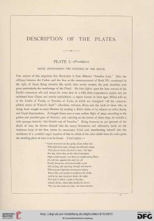Description of the plates