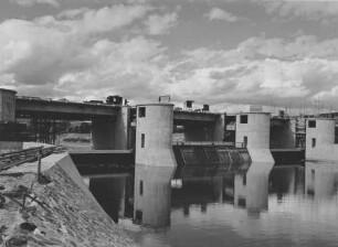 Wehrbaustelle Oberesslingen/Neckar