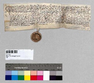 Freistiftsrevers des Peter, Sohn des Hans Prienmüllner, gegenüber Propst Kaspar von Baumburg für die Prienmühle, gelegen zu Frasdorf in der Pfarrei Prien.; S: Alex Gessenberger