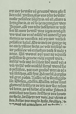 Virdung, Johannes: Prognostiken für das Jahr 1492