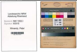 Entnazifizierung Peter Winandy, geb. 15.06.1902 (Direktor)