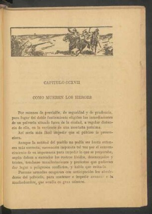 Capítulo CCXVII - Cómo mueren los héroes