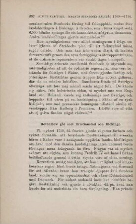 Reventlow går mot Kristianstad och Blekinge.