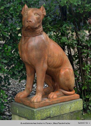 Zwei Sitzende Hunde