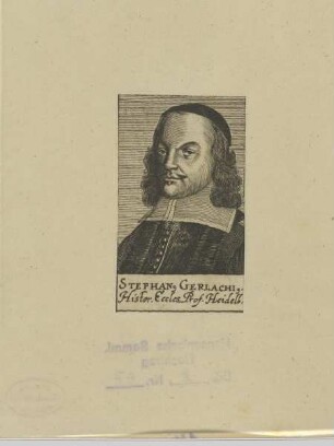 Bildnis des Stephanus Gerlachus