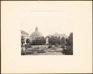 Festschmuck der Stadt Berlin am 22. März 1897: Ansicht Platz am Opernhaus