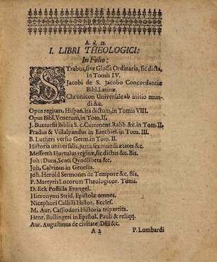Bibliothecae Academiae Wittebergensis Publicae, Librorum quà (1.) Theologicorum (2.) Juridicorum (3.) Medicorum (4.) Philosophicorum ... & qui noviter huic de Anno LXXII. accesserunt ...