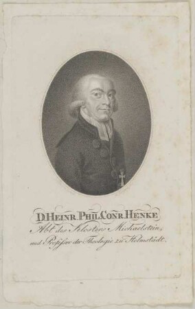 Bildnis des Heinr. Phil. Conr. Henke