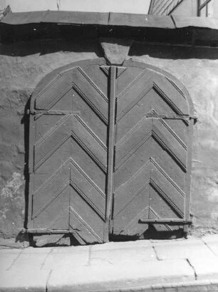 Annaberg-Buchholz, Fleischergasse 6. Wohnhaus. Haustür
