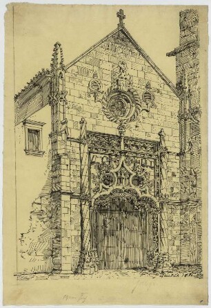 Kirche zu Gollega, Portal