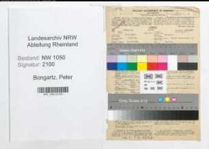 Entnazifizierung Peter Bongartz , geb. 16.09.1895 (Richter)