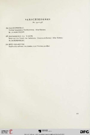 Verschiedenes (Nr.354-356)