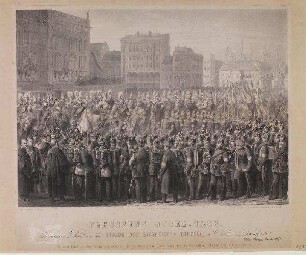 Einzug der siegreichen Truppen in Berlin (Dezember 1864)