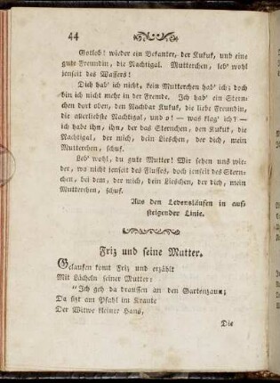 Friz und seine Mutter - Der Hengst und die Wespe