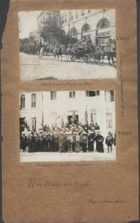 Janitscharen in der alten Kriegstracht