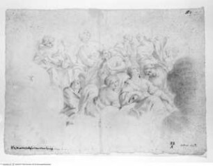 Concorso Accademico Dezember 1664, Seconda Classe: Kopie nach Lanfranco