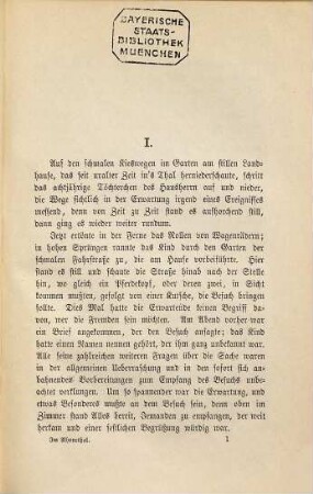Im Rhonethal : Von Johanna Spyri