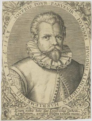 Bildnis des Ioannes Hvgonis a Linschoten