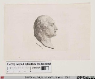 Bildnis Gotthold Ephraim Lessing