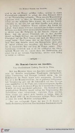 Die Moment-Camera von Anschütz