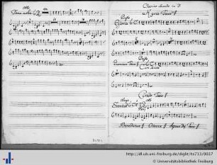 Clarino Secondo in D.