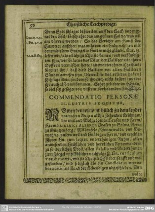 Lebenslauf : Commendatio Personae Illustris Sequitur