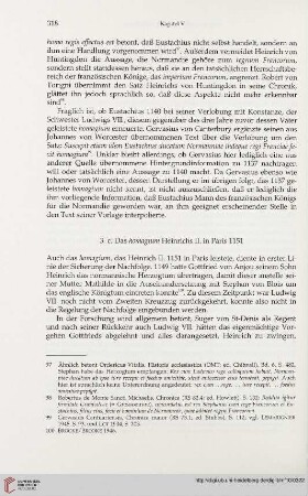 3.c. Das homagium Heinrichs II. in Paris 1151