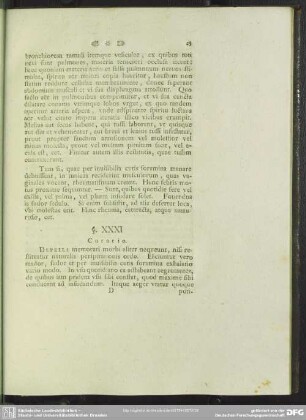 §. XXXI. Curatio