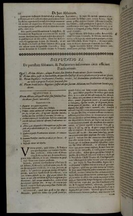 Disputatio XI. De potestate Abbatum, & Prælatorum inferiorum circa officium Prædicationis.