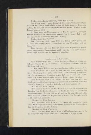 2. Sonnabend, den 18. Februar 1905.