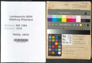 Entnazifizierung Jakob Neidig , geb. 07.04.1893 (Postassistent)
