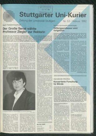 Heft Nr. 53 / Februar 1992