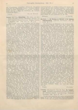 42 [Rezension] Bärthold, A., Die Wendung zur Wahrheit in der modernen Kulturentwicklung