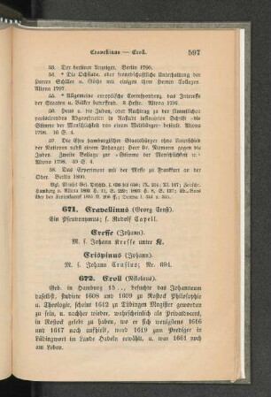 672. Croll (Nikolaus).