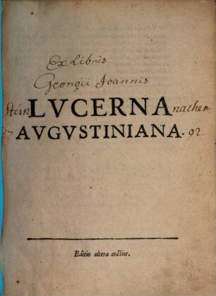 Lucerna Augustiniana