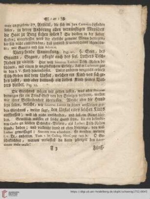 Vierzehende Anmerckung
