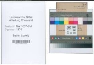 Entnazifizierung Ludwig Buthe , geb. 29.01.1891 (Gastwirt)