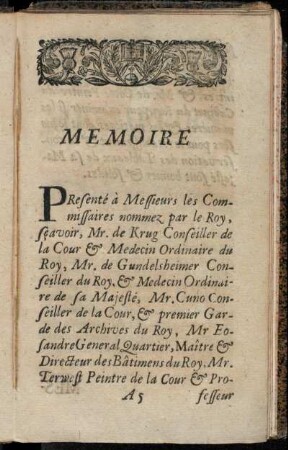 Memoire.