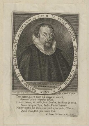 Bildnis des Elias Ehinger