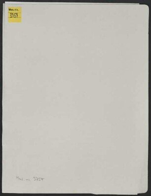 Minuets, Excerpts, orch, MH 652, B-Dur - BSB Mus.ms. 3757 : [heading:] Menuetto [added with pencil: "fehlt bei Lang"]