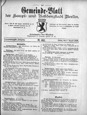 1908,32: No. 32, 9. August 1908