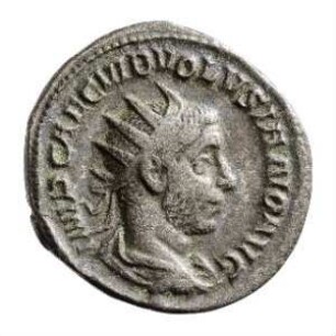Münze, Antoninian, 253 n. Chr.