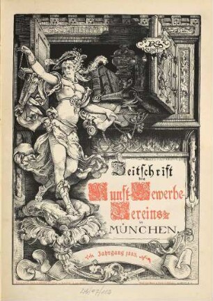 Zeitschrift des Kunst-Gewerbe-Vereins zu München. 33. 1883